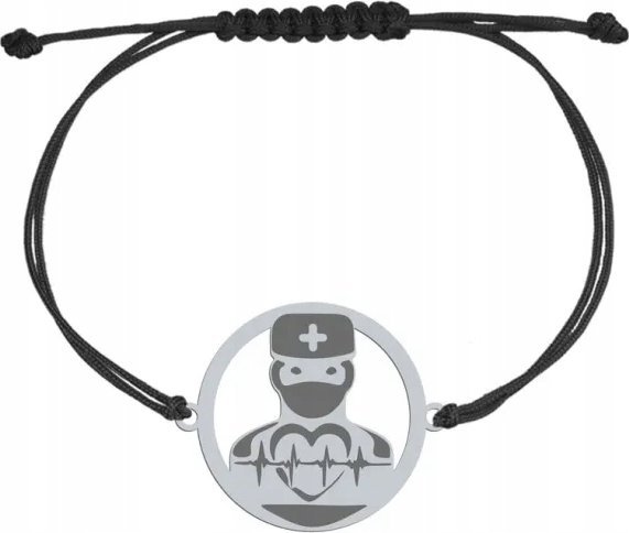 Radziszewska Jewellery Bransoletka Kardiolog srebro GRAWER GRATIS