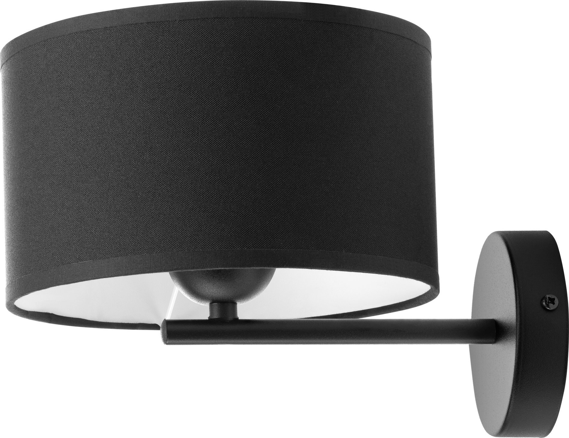 Kinkiet Orno ROLLO kinkiet, moc max. 1x60W, czarny