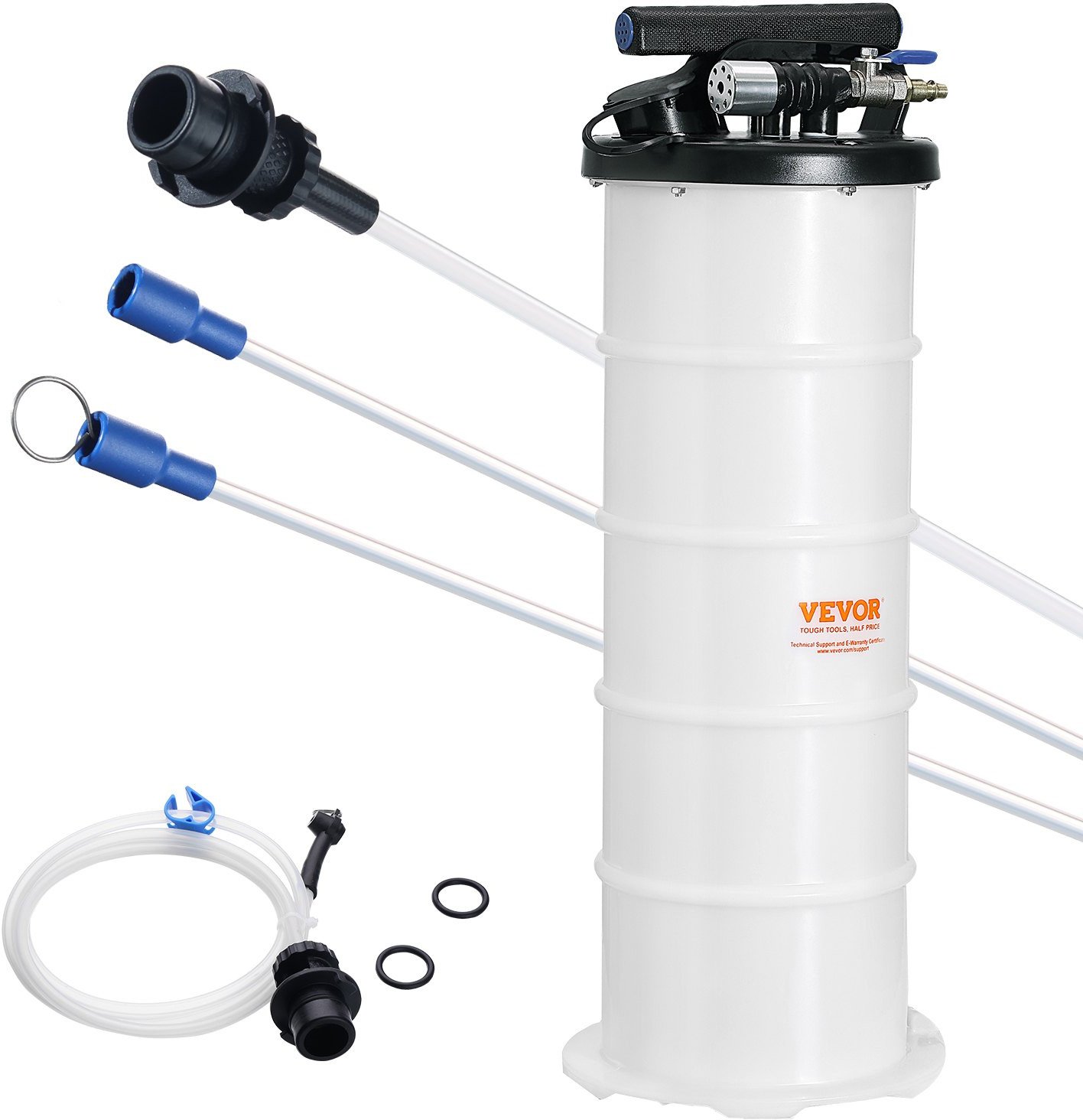 Pompa do wymiany oleju 6,5L manualna z adapterami ATF do skrzyni biegów