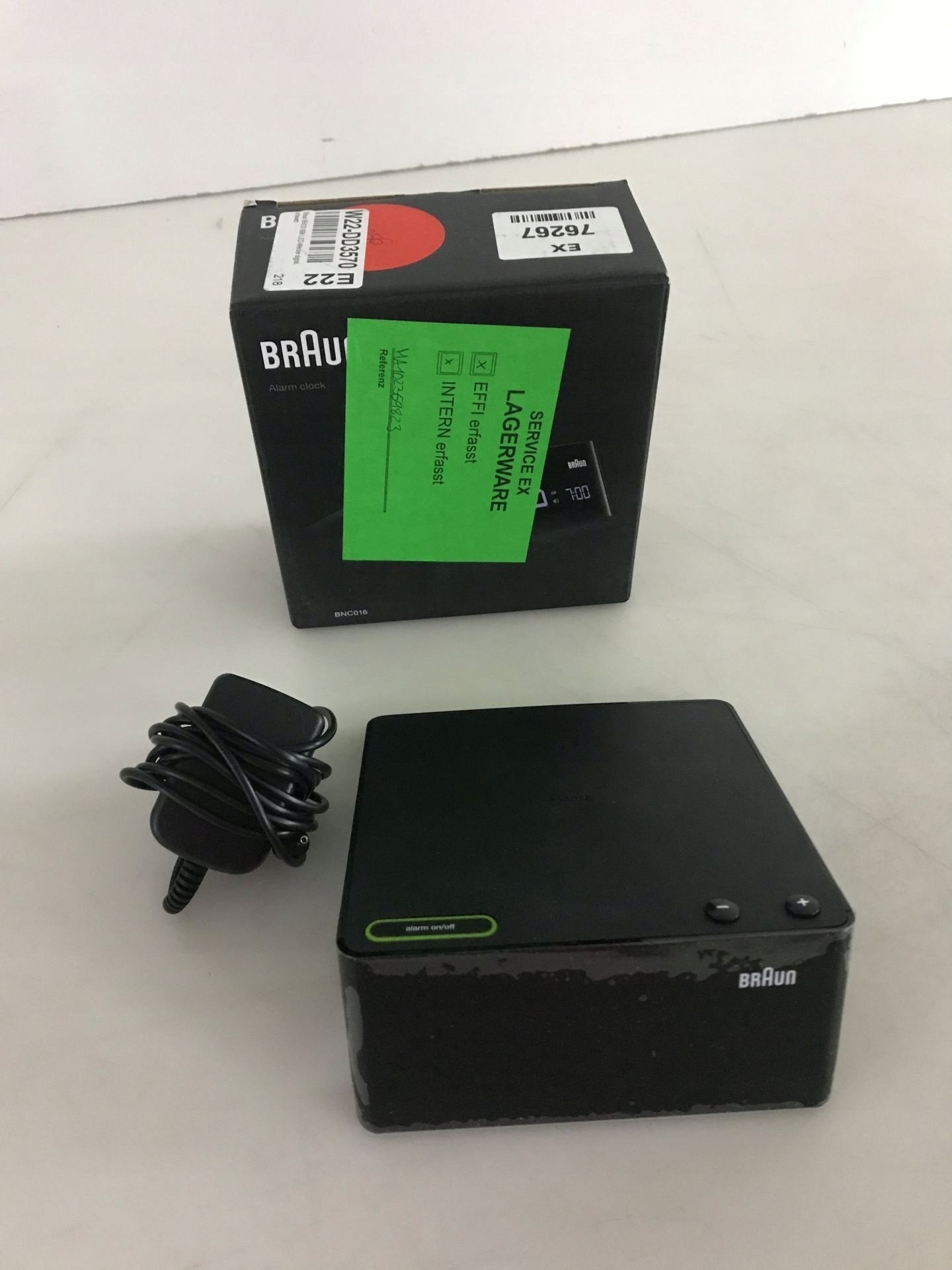 Braun Braun BNC 016 BKEU LED Alarm Clock black