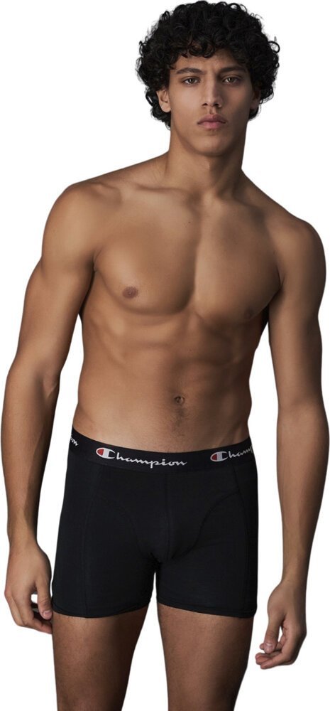 Champion Bokserki męskie Champion 2 szt. czarne U20001 KK001 L
