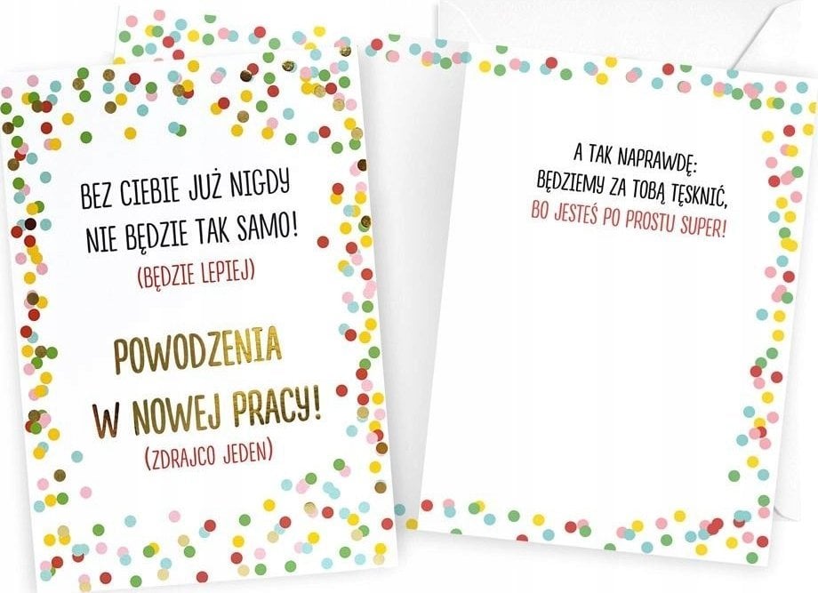 Pan Dragon Karnet Podziękowania