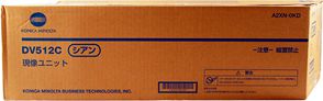 Toner Konica Minolta DV-512 Cyan Oryginał (A2XN0KD)