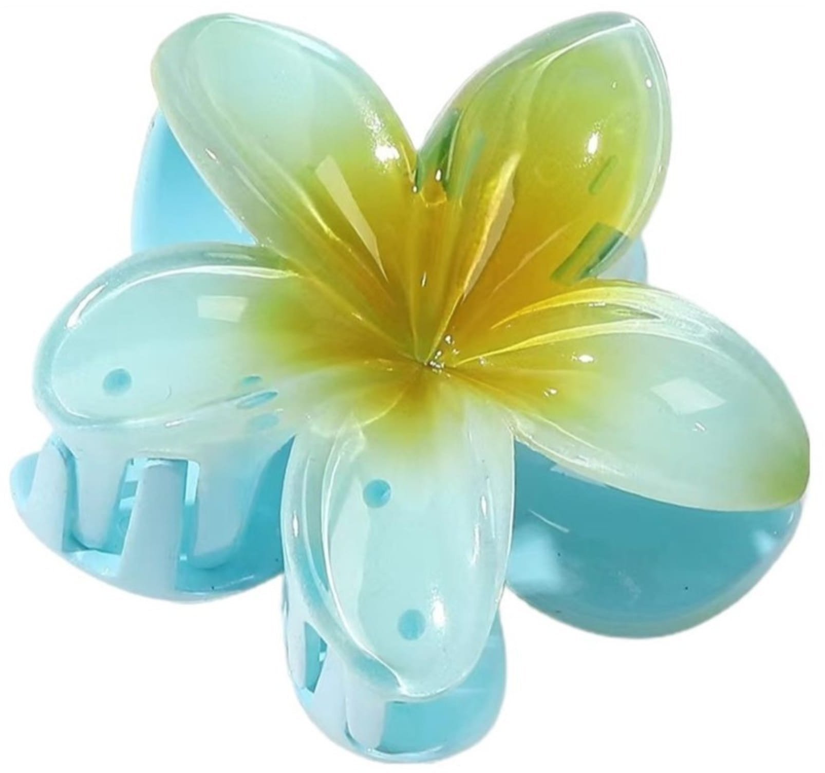 ECARLA Klamra do włosów w kształcie kwiatka SP285