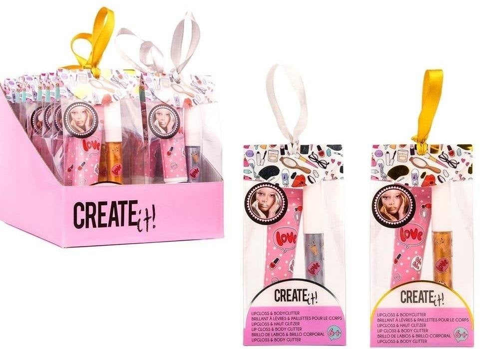 Błyszczyk + brokat do ciała CREATE IT!