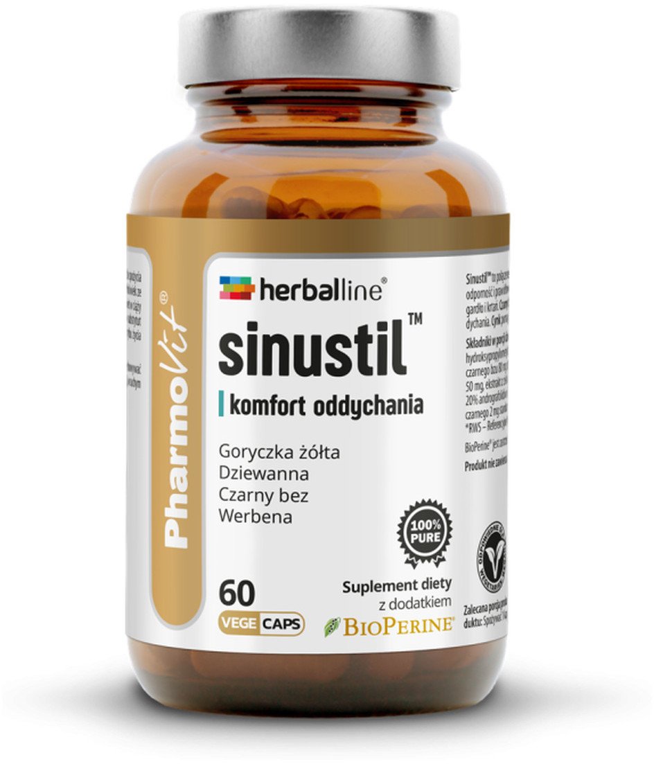 Pharmovit Sinustil Komfort Oddychania suplement diety 60 kapsułek