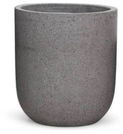 Donica na taras 10843 szara 44 cm