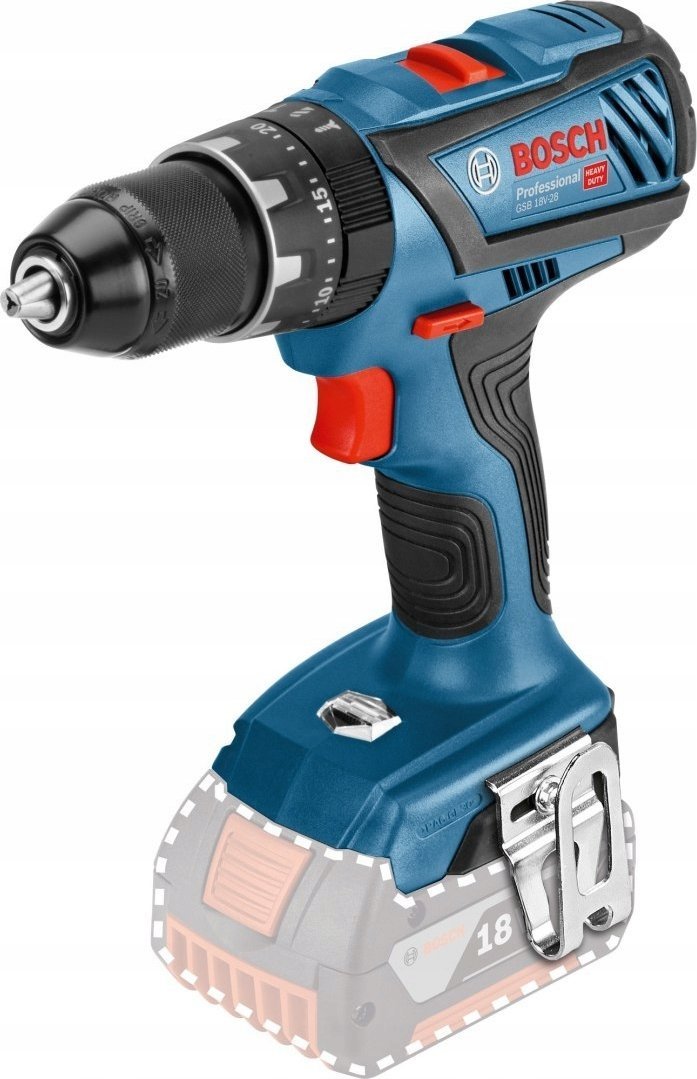 Młotowiertarka Bosch Professional Bosch Professional Hammer Drill GSB 18V-28 18V28 (no battery charger) blue (06019H4000)