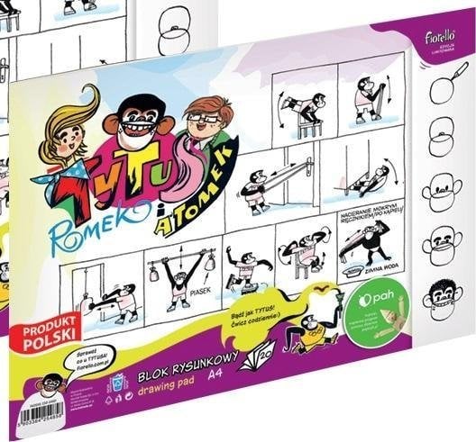 Blok rysunkowy A4/20K Tytus FIORELLO