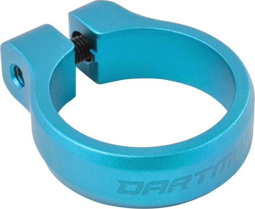 Dartmoor Obejma podsiodłowa Dartmoor Loop Bolt śred. 31,8mm, ze śrubą, turkusowa anodowana uniwersalny