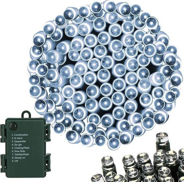 Lampki choinkowe Springos 100 LED białe zimne