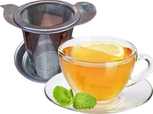 Orion Zaparzacz stalowy do herbaty/ziół Czajniczek