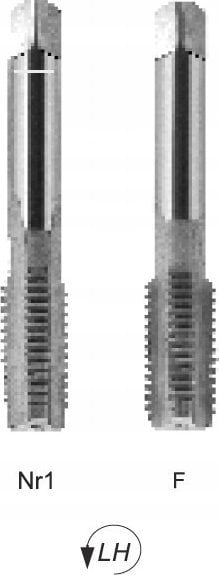 Fanar GWINTOWNIK M12x1,5 NGMM/2 DIN-2181/2 (6H) LH HSS