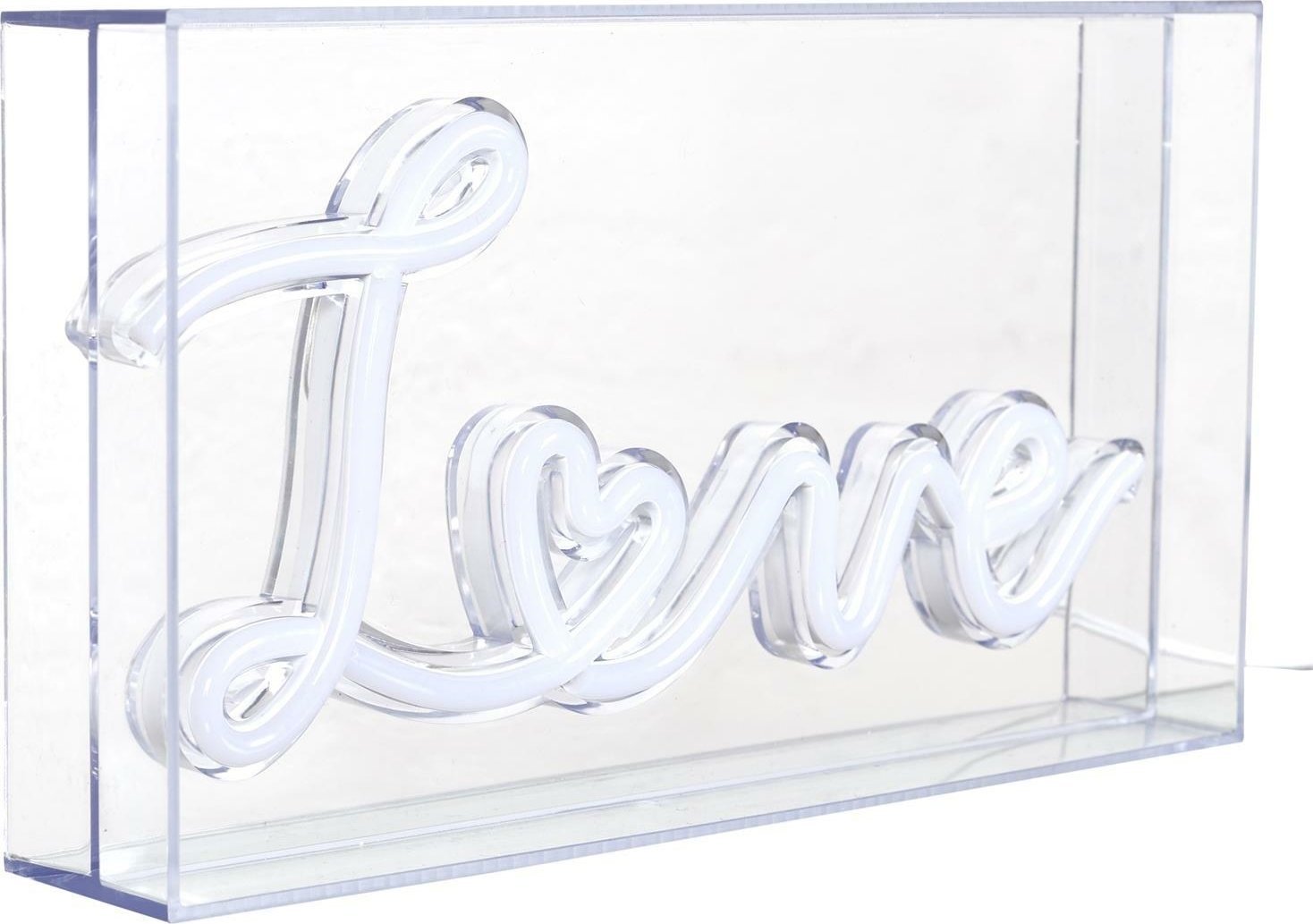 Dekoracja świąteczna Intesi INTESI LAMPA LED LOVE AKRYLOWA