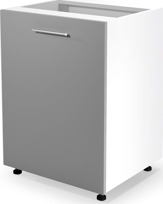 Elior Kuchenna szafka dolna Limo 8X - jasny popiel połysk