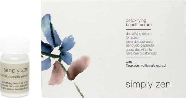 Simply Zen Set, Simply Zen, Detoxifying, Leave In Scalp Treatment Serum, For Detoxing, 12 pcs, 5 ml For Women