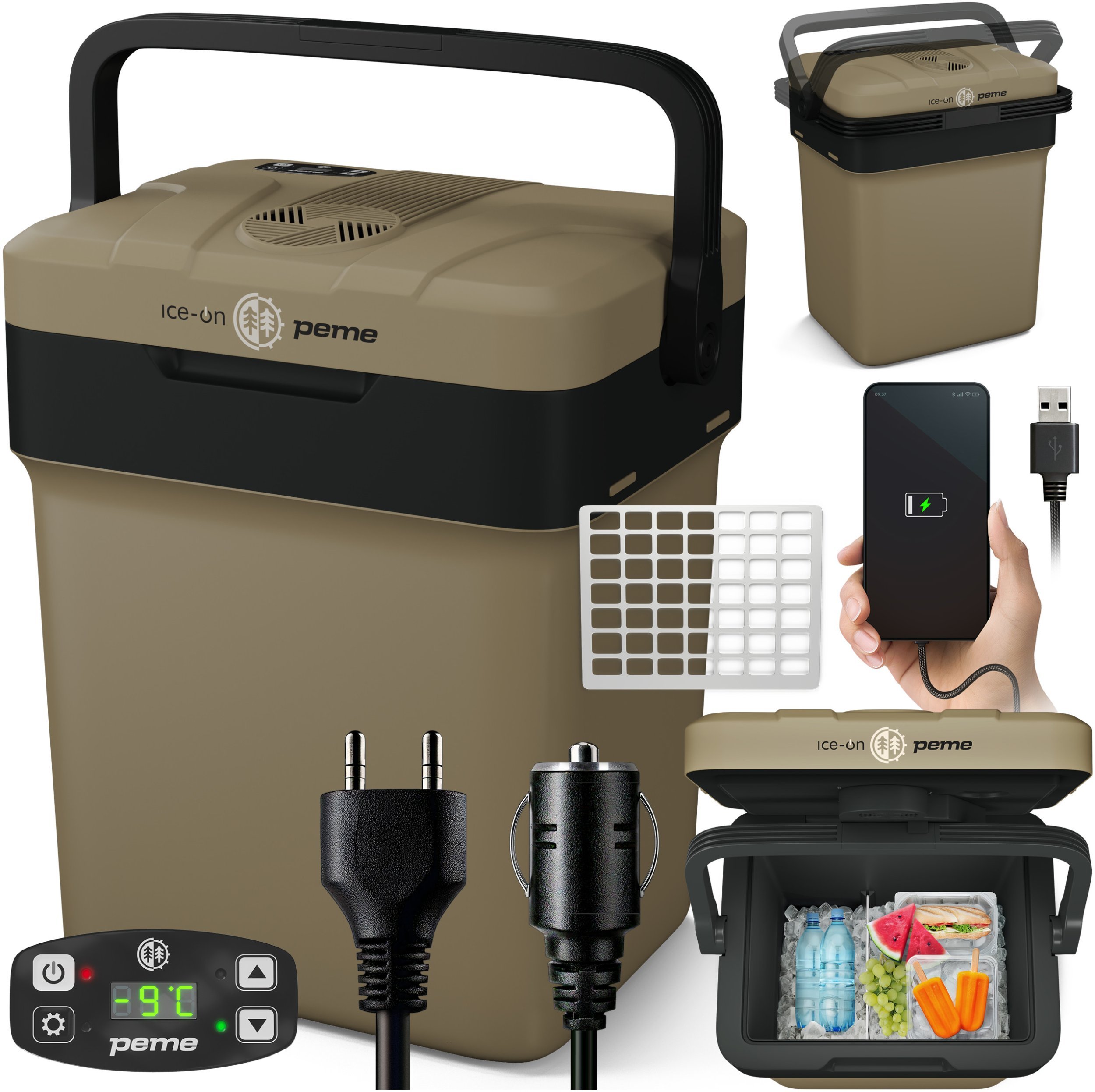 Lodówka turystyczna Peme Essential 32 Sand Storm