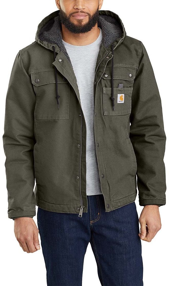 Carhartt Kurtka Carhartt Sandstone Barlett Jacket Moss