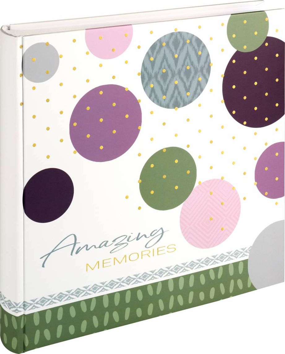 Walther Album Amazing Memories 30x30 100 p. Bookbound green MX485A