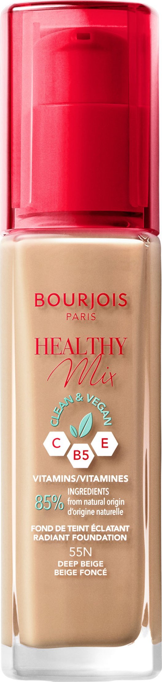 BOURJOIS_Healthy Mix Clean&Vegan podkład do twarzy 55 Deep Beige 30ml