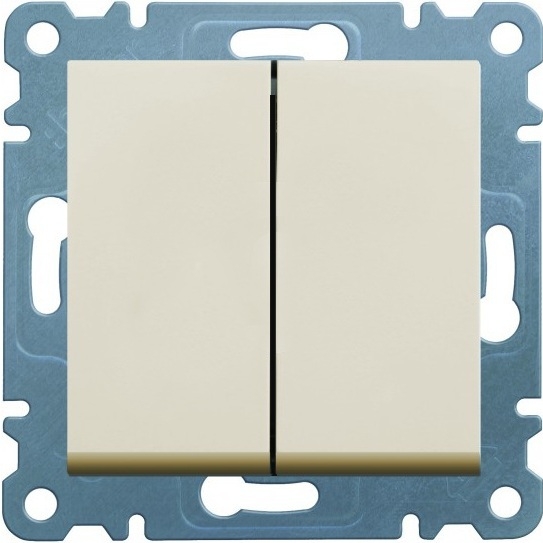 Hager Łącznik świecznikowy Lumina 2 kremowy (WL0041)