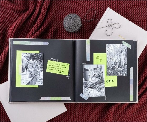 Hama Hama Jumbo Memories grey 30x30 50 black Pages 7683