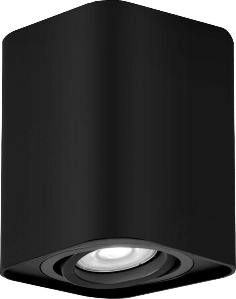 Lampa sufitowa Rabalux Tuba do sypialni Kobald punktowy downlight czarny z regulacją