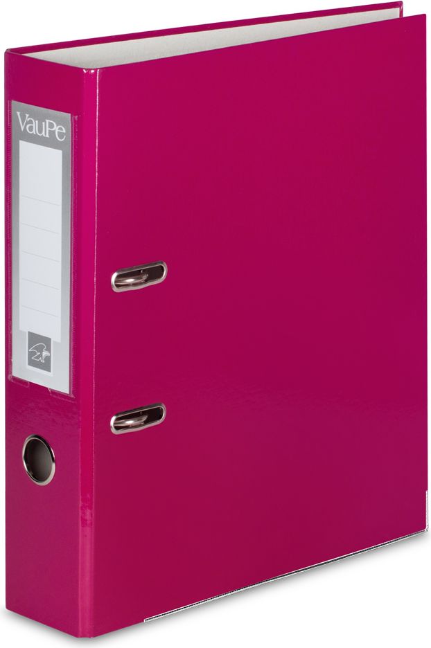 Segregator VauPe FCK dźwigniowy A4 75mm różowy (061/11)
