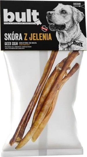BULT Bult Skóra z Jelenia Przysmak Dla Psa 100 g