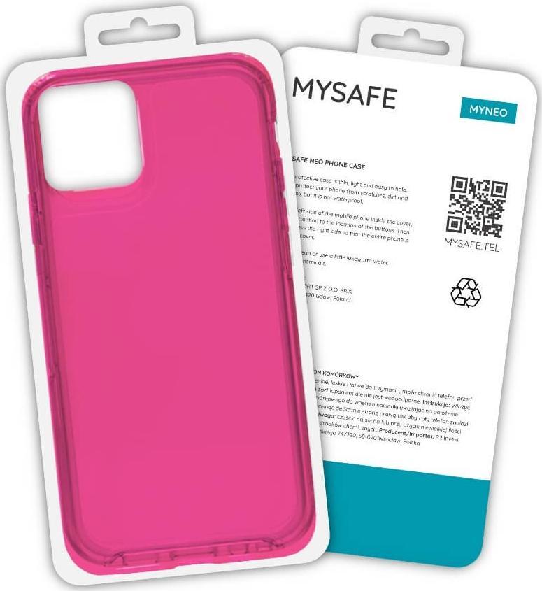 Mysafe MYSAFE ETUI NEO IPHONE 13 PRO MAX RÓŻOWY PUDEŁKO