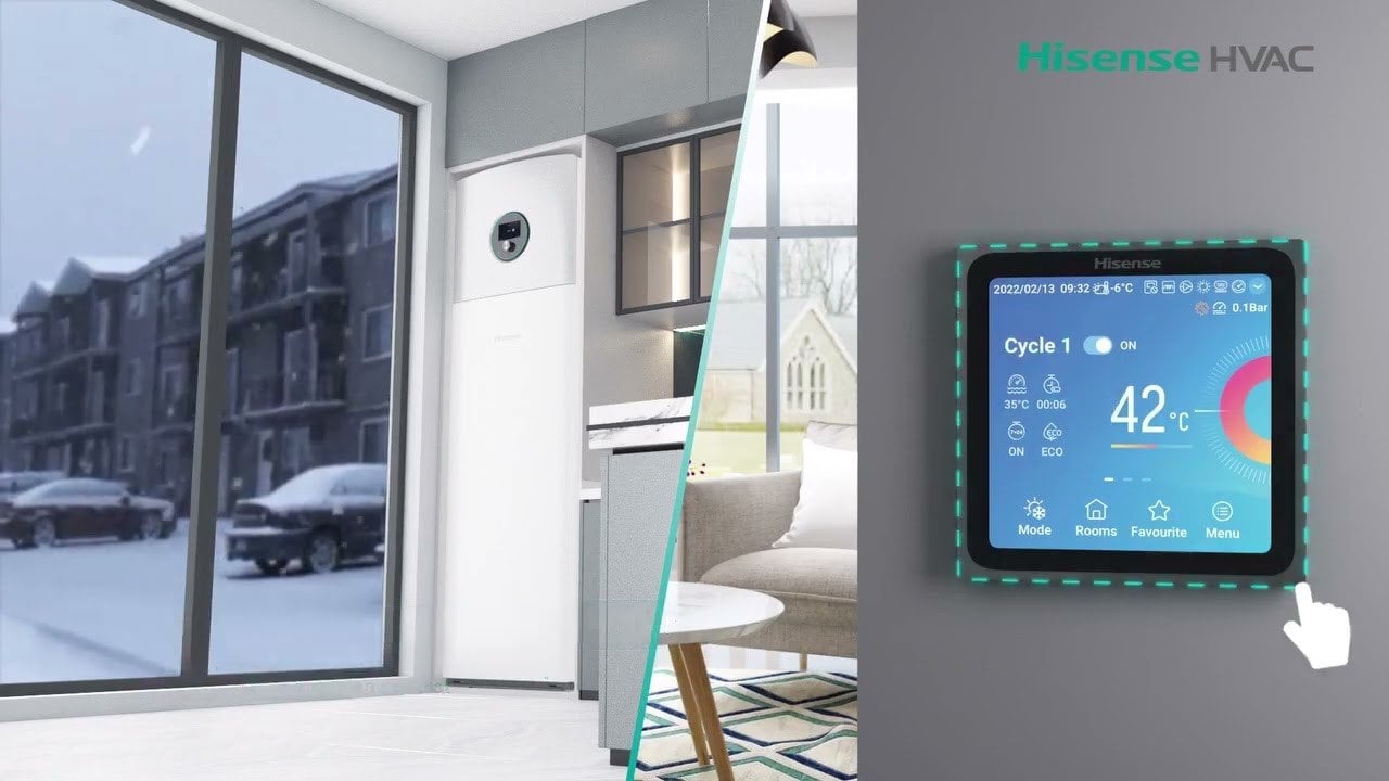 Hisense AHS-140HEDSAA-23 | Hi-Therma Integra 14 kw indoor unit with 230l boiler