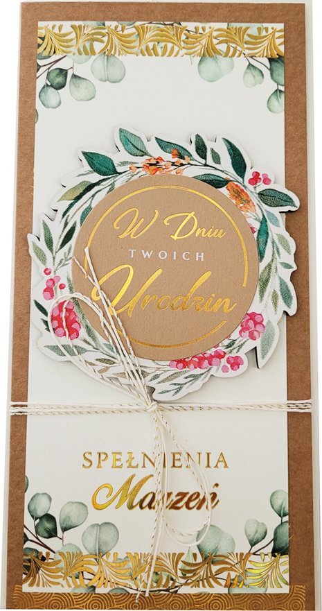 Fastima KARTKA Okolicznościowa z życzeniami A183