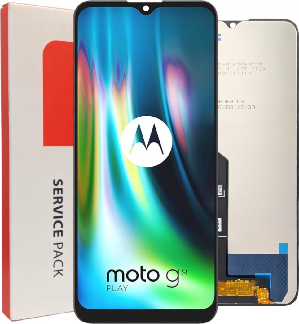 ORYGINAŁ WYŚWIETLACZ EKRAN LCD DO MOTOROLA MOTO G9 PLAY (XT2083, XT2083-1)