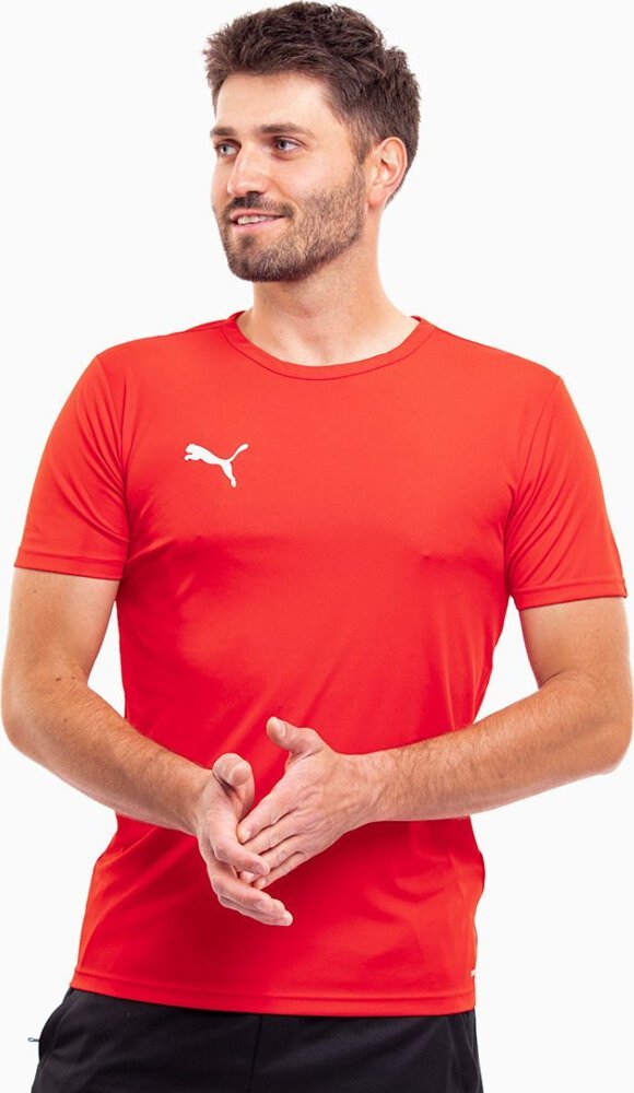 Puma Koszulka męska Puma teamRISE Matchday Jersey czerwona 706132 01 S