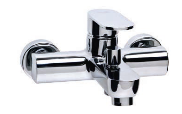 Bateria wannowa Valvex Tube ścienne chrom (2454830)