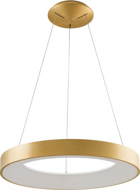 Lampa wisząca Italux Lampa wisząca biała Italux Giulia ledowa 5304-850RP-GD-3