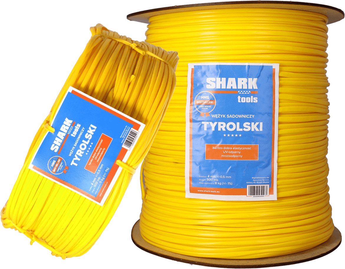 Wężyk sadowniczy Shark Tyrolski żółty