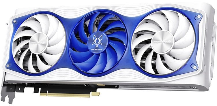 RTX 5070 12GB Manli Polar Fox OC GDDR7 3 Fan