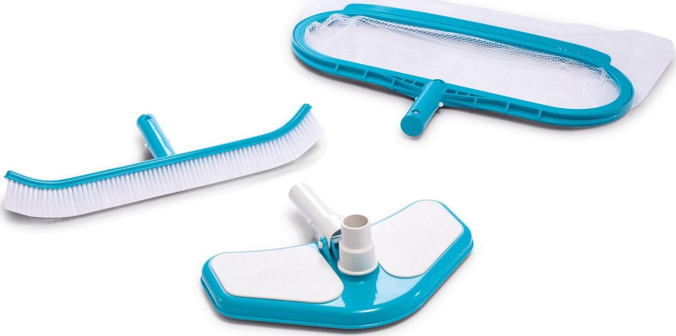 Intex Komplet akcesoriów do czyszczenia - siatka, szczotka, odkurzacz INTEX 29057