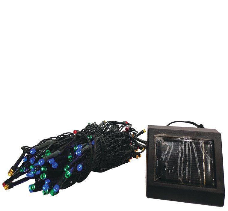 SOLAR LAMP TH040M 50 LED COLOR