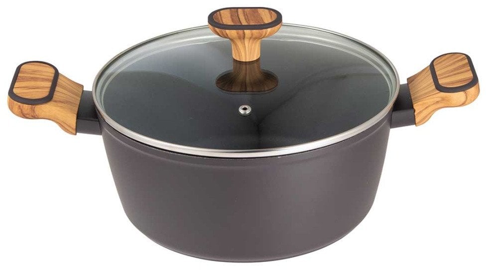 GARNEK MULTICLAD 24cm Z POKRYWĄ BERGNER BG-56037 CHARCOAL