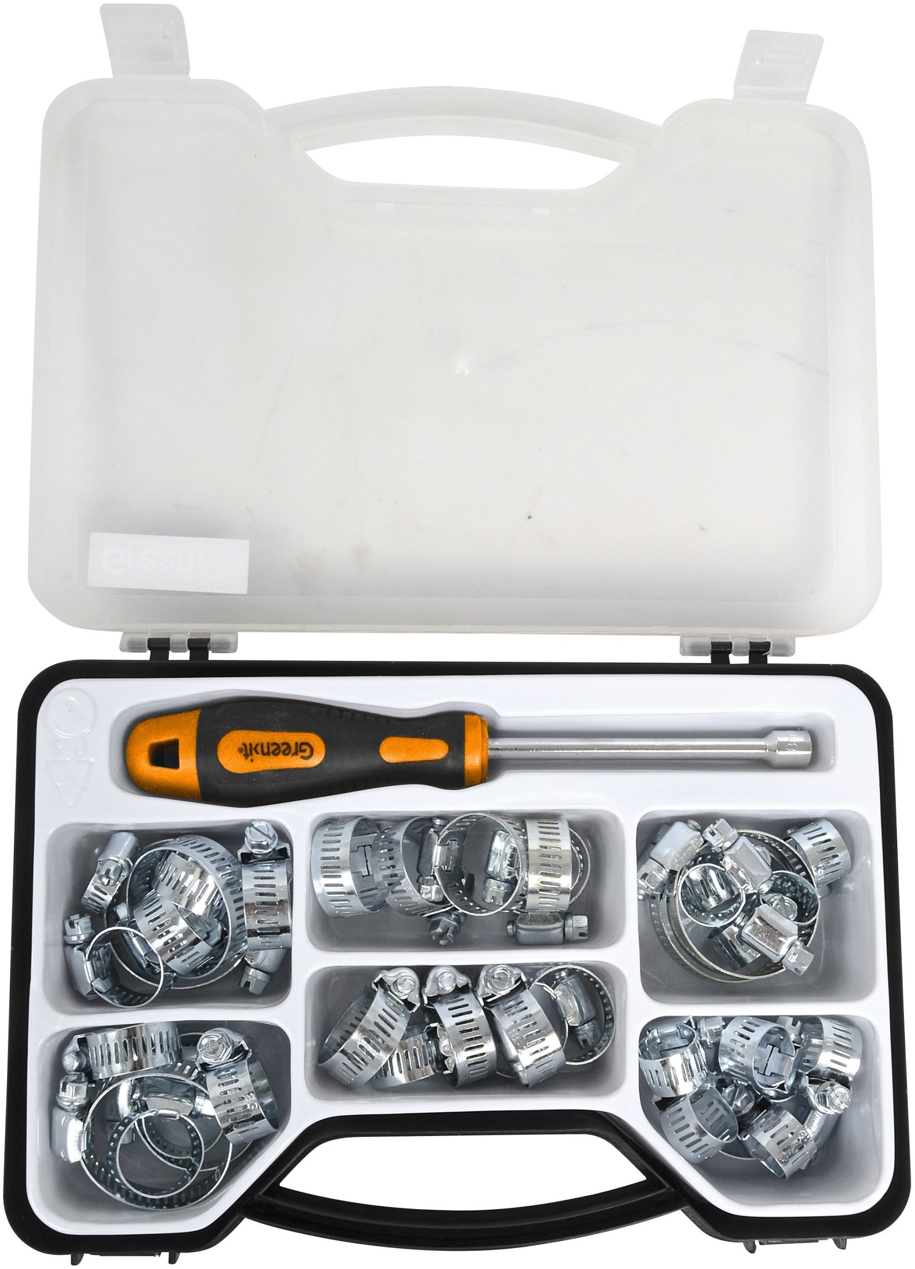 Green>it® spændebånd i kuffert sortiment med 40 dele