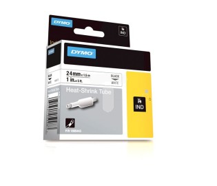 Dymo Taśma/rurka termokurczliwa do drukarek 24mm x 1,5m biała