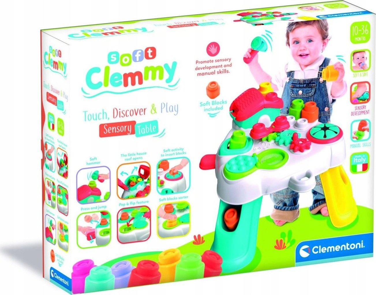 Clementoni Clemmy Stolik sensoryczny