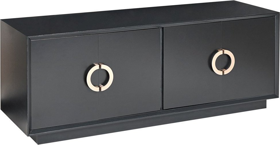 Beliani Szafka czterodrzwiowa czarna OXNARD!