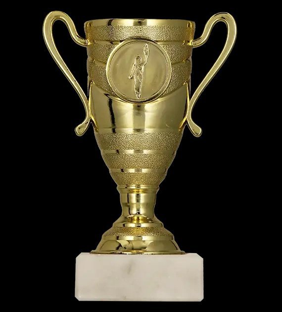 Victoria Sport Puchar plastikowy złoty T-M