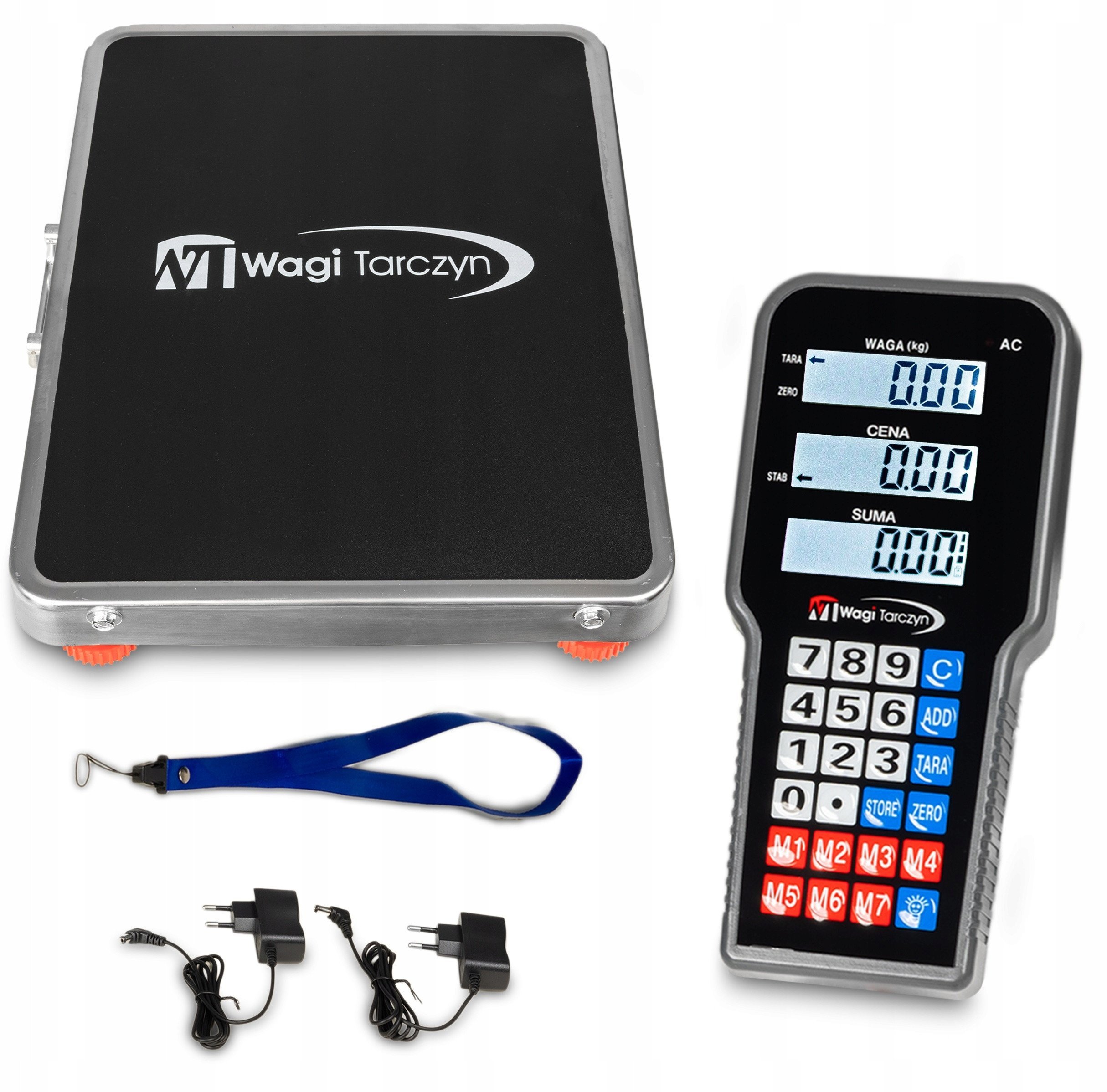 Waga Platformowa WAGI TARCZYN WT-090N 150kg Bezprzewodowy Wyświetlacz