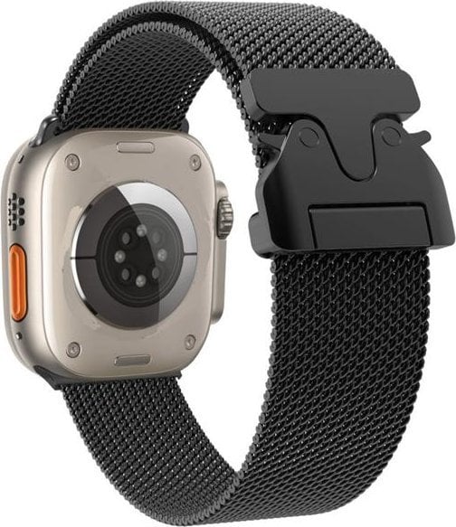 Bransoleta Titanium Milanese Loop 42/44/45/46/49 mm - czarna