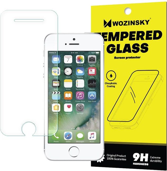 Wozinsky szkło hartowane 9H do iPhone SE / 5S / 5