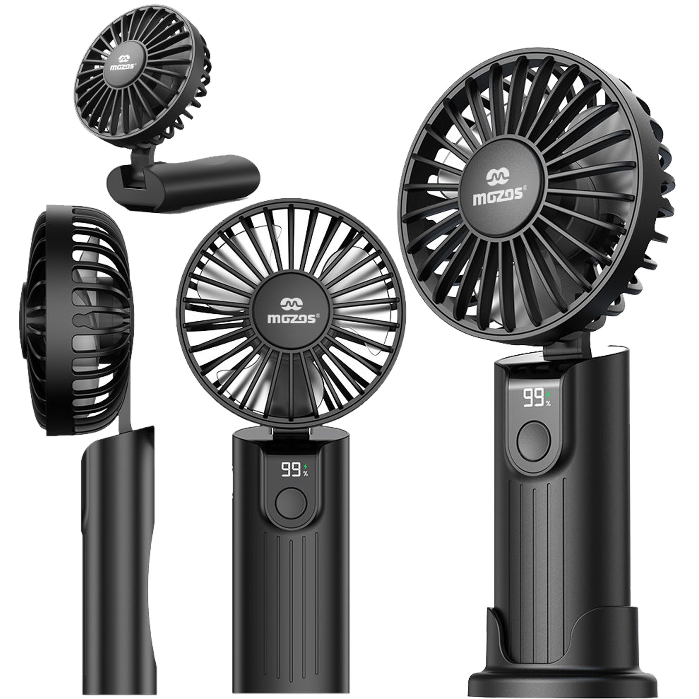 MOZOS F30 WIATRAK BEZPRZEWODOWY Z AKUMULATOREM